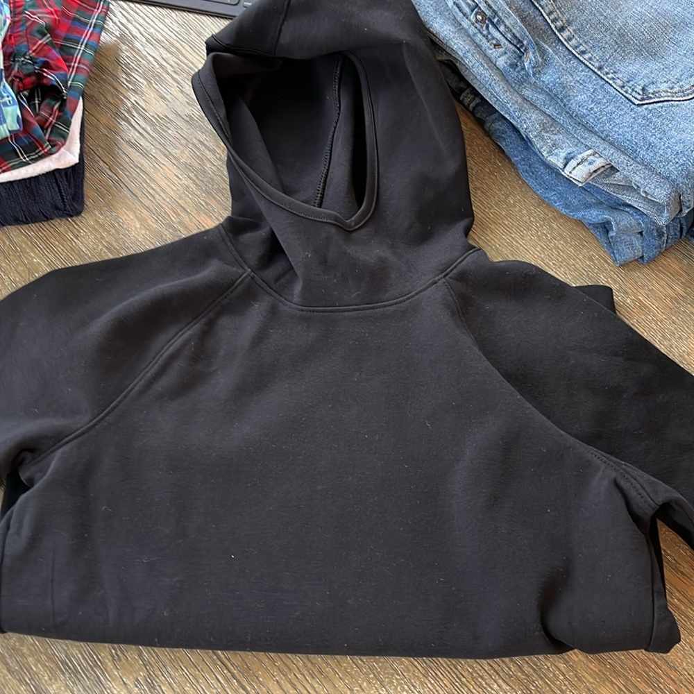 Black short sleeve hoodie from Old Navy barely worn